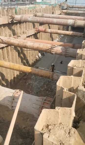 蚌埠五河县管廊降水