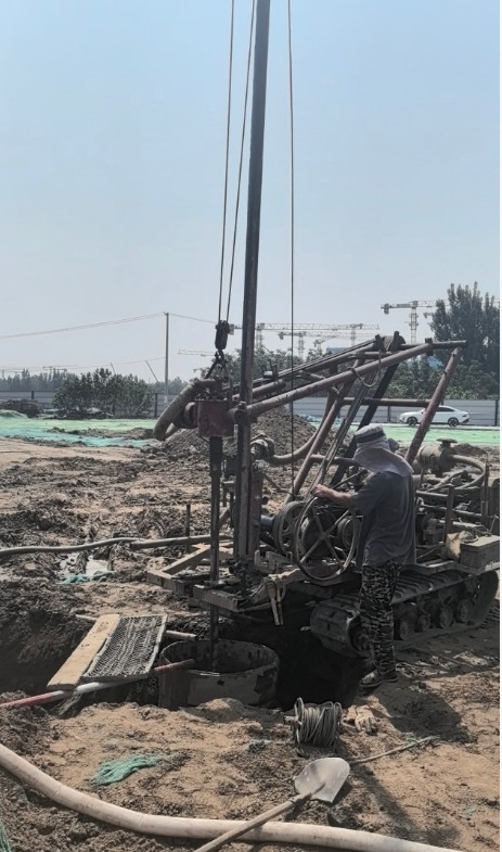 蚌埠五河县工地打井